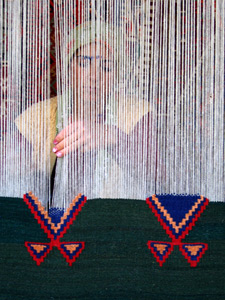 weaver in Turkey